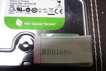 WESTERN DIGITAL ウェスタンデジタル 3.5インチ HDD 2TB WDC WD20EARX-00PASB0 使用 15回 2054時間フォーマット確認のみ#BB01686_画像10