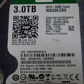 3.5インチ WD 3TB WD30EZRX Seagate 3TB ST3000DM001 合計6TB 動作未確認 #BB02156の画像2