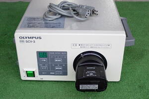 OLYMPUS EVIS モニター撮影装置 SCV-3 SC16-40 通電確認のみ#BB02489