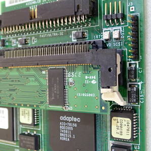 Adaptec AAA-131U2 SGL PCI to U2 SCSI with Raid Coprocessor and Upgrade Cache Memory by Adaptec PCIカード動作確認済み#BB02361の画像8
