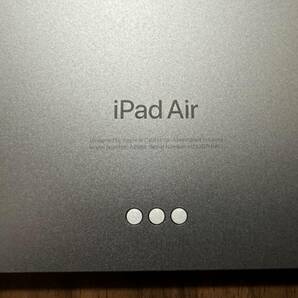 【１円スタート】Apple iPad Air 10.9インチ 第5世代 Wi-Fi 64GB スペースグレイ バッテリー100% A2588の画像6