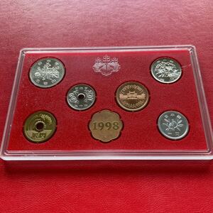1998年（平成10年）大蔵省　造幣局 貨幣セット ミントセット　コレクション　コレクター　大蔵省造幣局 MINT JAPAN 貨幣　集め　収集　硬貨