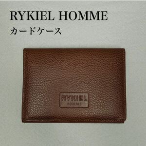 新品未使用 RYKIEL HOMME リキエルオム カードケース 名刺入れ 定期入れ パスケース 訳あり