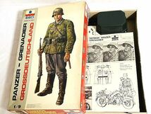 ジャンク パーツ品 ESCI ドイツ国防軍戦車猟兵 PANZER-GRENADIER GROSSDEUTSCHLAND 1/9 _画像9