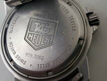 TAG HEUER　959.706G　【不動品】　タグホイヤー プロフェッショナル グレー クオーツ メンズ 腕時計　激安１円スタート_画像6