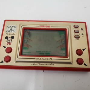 【動作未確認】 GAME & WATCH MICKEY MOUSE ゲームウォッチ ミッキーマウス 激安１円スタートの画像1