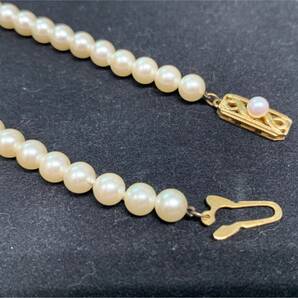 ミキモト ブレスレッド K14 MIKIMOTO 刻印あり アコヤ真珠 アコヤパール あこや真珠 パール パールアクセサリー 1円スタートの画像5