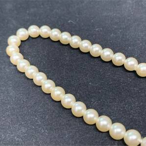 ミキモト ブレスレッド K14 MIKIMOTO 刻印あり アコヤ真珠 アコヤパール あこや真珠 パール パールアクセサリー 1円スタートの画像4