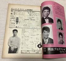 ポピュラー・ミュージックの雑誌　ミュージック・ライフ　1962年6月号　music life 昭和37 古本　雑誌　飯田久彦_画像3