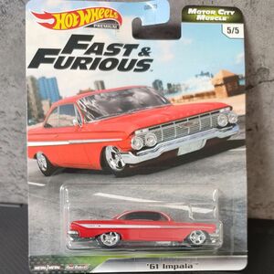 【ワイルドスピード】ホットウィール '61 インパラ FAST FURIOUS