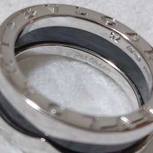 【美品】BVLGARI ブルガリ ビーゼロワン セーブザチルドレン SV925 リング 指輪 サイズ52 の画像7