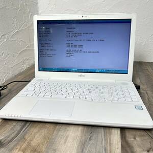 【P97岡】★【現状出品】　 ライフブック ノートパソコン ノートPC 　i7-7700HQ★LIFEBOOK AH48/C3　　FMVA48C3WZ　富士通