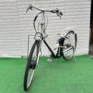 [Q16 west ][ direct delivery limitation Kyoto city . see district ] [ present condition exhibition ] electric bike Bridgestone 26 -inch ka juna 