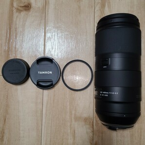 一眼レフ 望遠レンズ TAMRON 100-400mm F4.5-6.3 Di VC USD A035N（ニコンF用）訳あり品の画像3