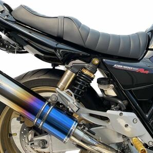 最新！黒ベルト付き アンコ抜きタックロールシート ホンダ CB400SF SB NC39 NC42最終型対応 高品質ウレタン ロングツーリング 防水仕様の画像3