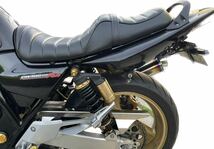 一番人気！最新社外アンコ抜き ビンテージ風レザータックロールシート HONDA ホンダ CB400SF SB NC39 NC42 最終型対応 防水仕様_画像5