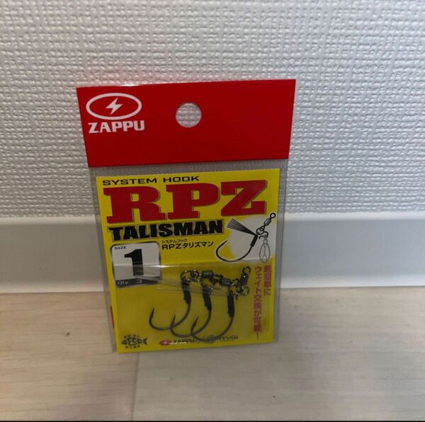 ザップ ZAPPU RPZタリズマン #1 新品未使用
