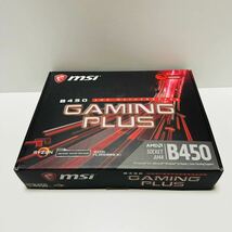 MSI B450 GAMING PLUS マザーボード_画像1