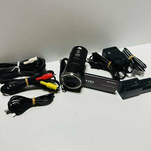 SONY HDR-CX370V ハンディカム ビデオカメラ バッテリー2個付き