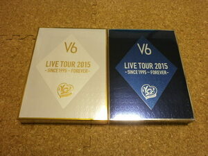 V6【LIVE TOUR 2015 SINCE 1995-FOREVER】★ライブDVD★初回限定盤・A+Bセット★（Coming Century・20th Century）★