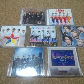 A.B.C-Z★CDアルバム・7セット★通常盤★（CONTINUE?・Going with Zephyr・VS5・5 Performer-Z・ABC STAR LINE・A.B.Sea Market 他）★の画像1