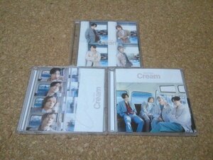 Sexy Zone【Cream】★シングル★通常盤+初回限定盤・3セット★3CD+2DVD★（timelesz）★