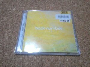 back number【ユーモア】★CDアルバム★通常盤★