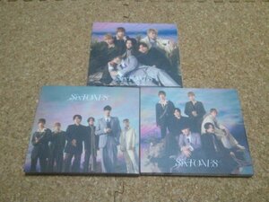 SixTONES【わたし】★シングル★初回盤・3セット★3CD+2DVD★（初回限定盤・通常盤初回プレス）★