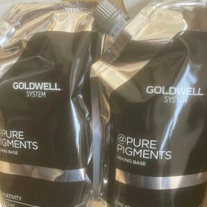 GOLDWELL SYSTEM @PURE PIGMENTS ピュアピグメント　2剤　500ml ×2個