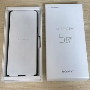 新品 未使用 SONY Xperia 5 IV ブラックsimフリー Softbank 送料無料 即決の画像2