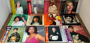 演歌 昭和 歌謡曲 女性歌手 60枚 LP レコード 大量 セット 0416 瀬川瑛子 倍賞千恵子 島倉千代子 ピーナッツ 藤圭子 江利チエミ 笹みどり