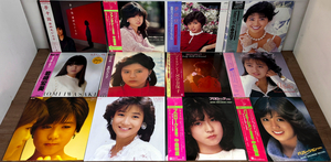 邦楽女性歌手 アイドル 60枚 LP レコード 大量 セット 0429 中森明菜 河合奈保子 岡田有希子 薬師丸ひろ子 松田聖子 大場久美子 太田裕美