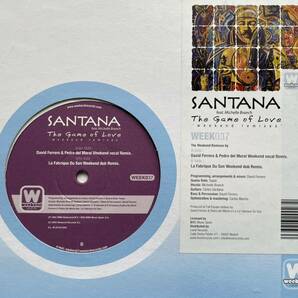 SANTANA feat. ミッシェルブランチThe Game Of Love (Weekend Remixes) 12inch盤その他にもプロモーション盤 人気レコード 多数出品。の画像2