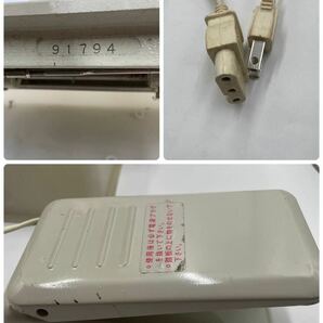 k761【稼働】三菱 MITSUBISHI ミシンNA-350 ハンドクラフト 昭和レトロ アンティーク ※現状品 ※通電確認済 ※動作一部確認済の画像7