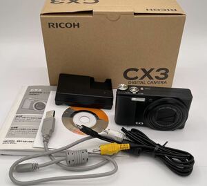 リコー Ricoh CX3 バッテリー・充電器付き 【HNJ021】