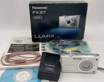 Panasonic LUMIX DMC-FX37 バッテリー・充電器付き 【HNJ061】_画像1