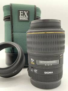 シグマ SIGMA 105mm F2.8 MACRO EX 【HNJ048】