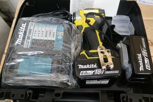 未使用品 makita TD173DGXFY イエロー 18v 6.0Ah インパクトドライバー