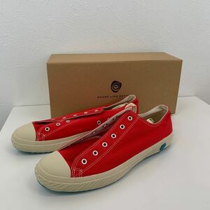 【未使用】Moonstar ムーンスター　SLP01 赤　RED 28cm ローカット　スニーカー