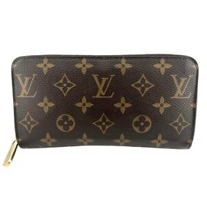 LOUIS VUITTON ルイヴィトン モノグラム ジッピーウォレット ラウンドファスナー 長財布 レディース