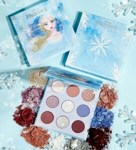 新品 カラーポップ × ディズニー アイシャドウ パレット アナと雪の女王 2 エルサ アナ雪 COLOR POP アイシャドウパレット