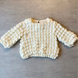 nunubiel popcorn tops ポップコーンブラウス