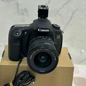 （150）CANON EOS 60D EF-S 10-18 mm キャノン デジタル一眼レフカメラ 動作確認済み の画像1