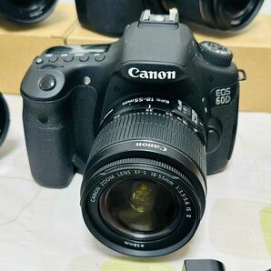 （178）CANON EOS 60D キャノン デジタル一眼レフカメラ 6個 動作確認済みの画像4