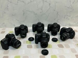 （239）CANON EOS 60D キャノン デジタル一眼レフカメラ まとめ6個　動作確認済み