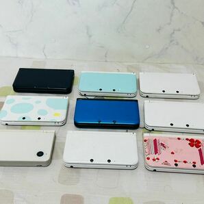 （258） Nintendo ニンテンドー 任天堂 3DSLL 8個 DS LLi 1個 ゲーム機 まとめ9個 の画像1