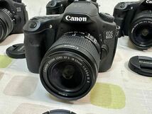 （372）CANON EOS 60D キャノン デジタル一眼レフカメラ まとめ6個　動作確認済み　_画像7