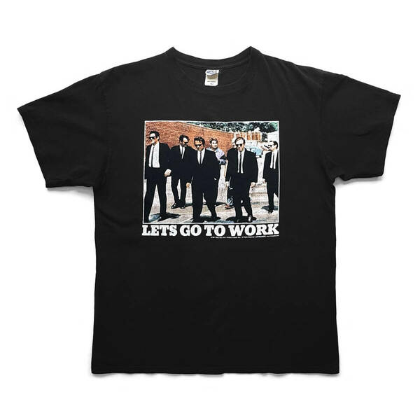 野村訓市着用｜ヴィンテージReservoir Dogs Work Tシャツ [XL]（00年代ヴィンテージ・ムービー／映画／レザボアドッグス／タランティーノ）