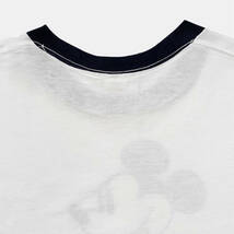 70〜80s Disney Mickey Mouse リンガーTシャツ [XL]（70年代ヴィンテージ・ディズニーTシャツ／ミッキーマウス・トリムT／在原みゆ紀）_画像4