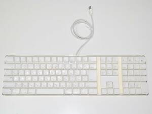 Mac マック Apple アップル 純正 Keyboard キーボード USBキーボード テンキー付 A1048 JIS配列